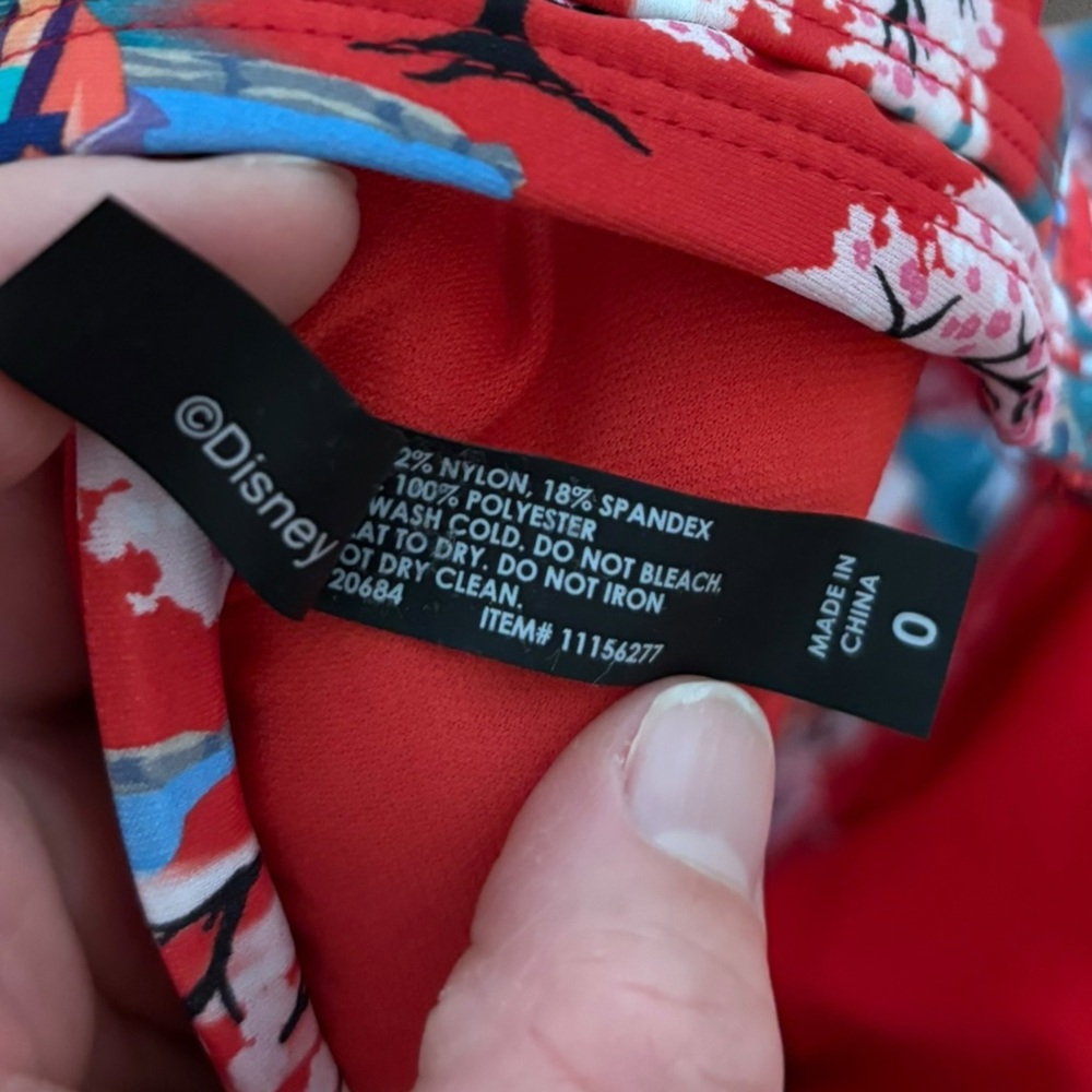 Hot topic Disney Mulan retro two piece swimsuit - Picture 7 of 9
